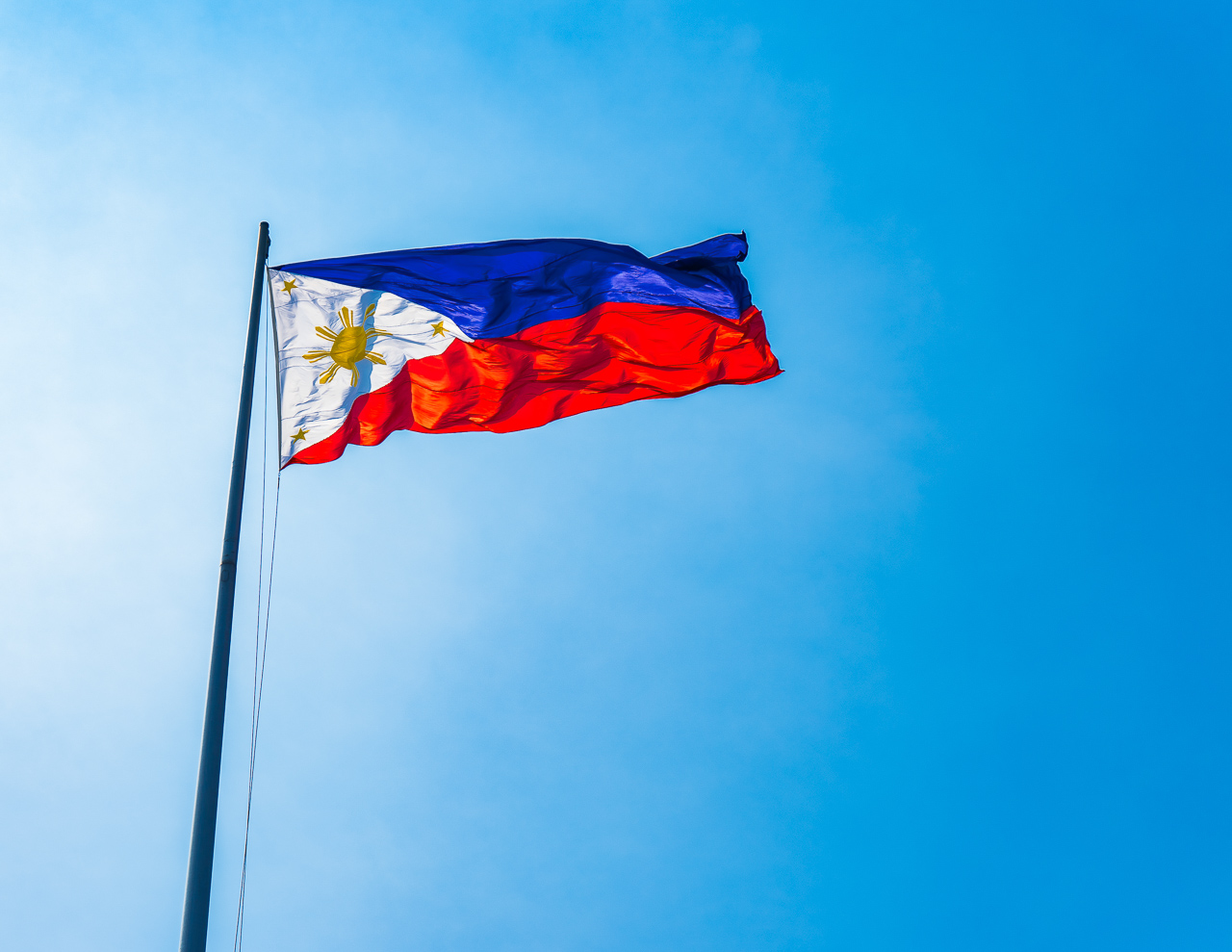 Bandeira das Filipinas.