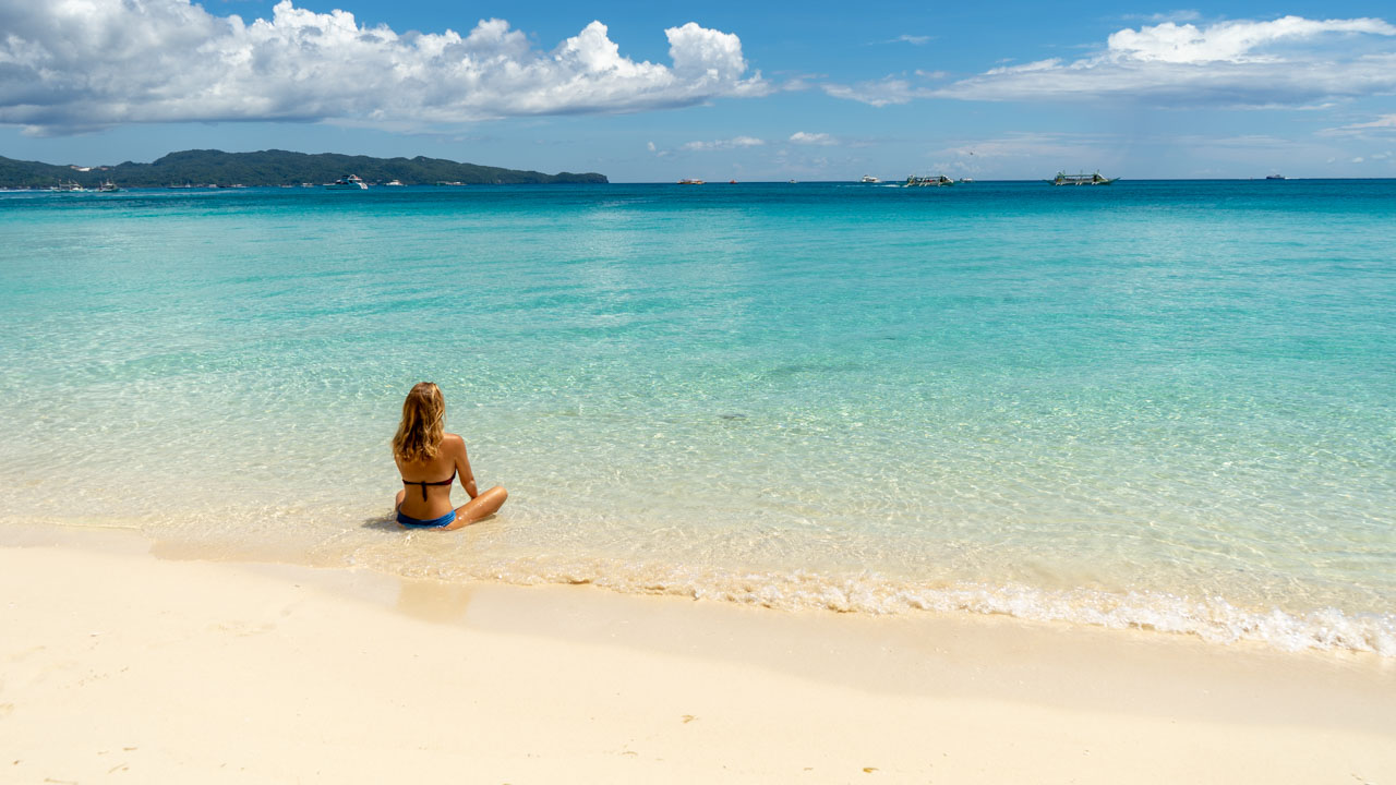 White beach em Boracay.