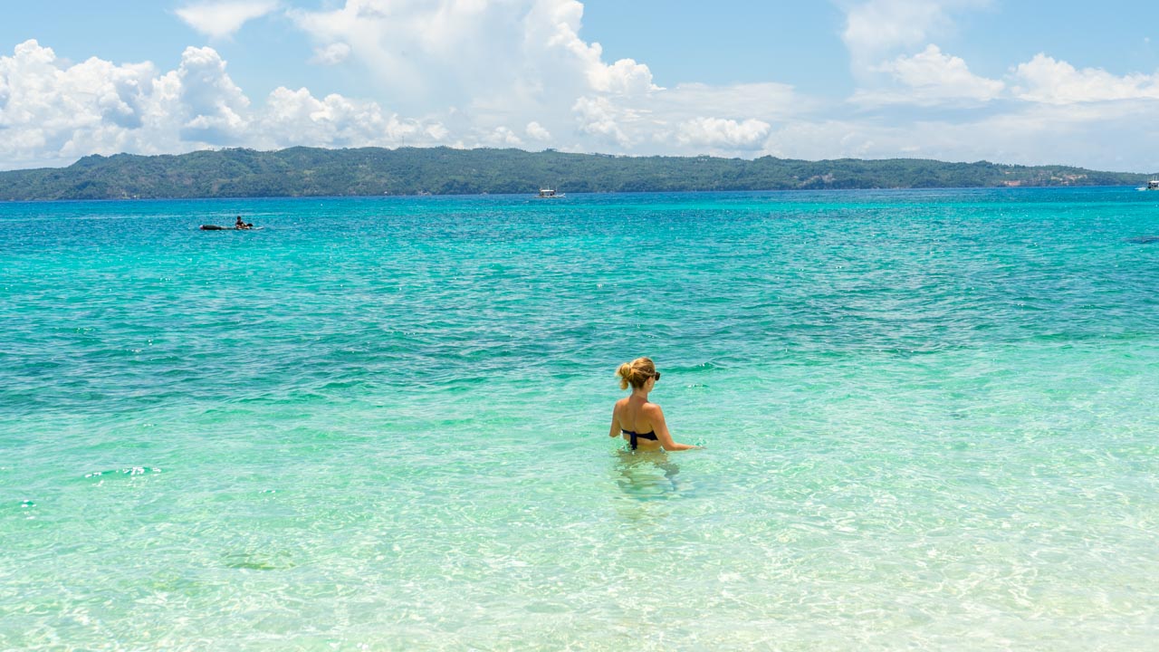 As praias de Boracay foram uma das mais lindas que visitamos na vida. 