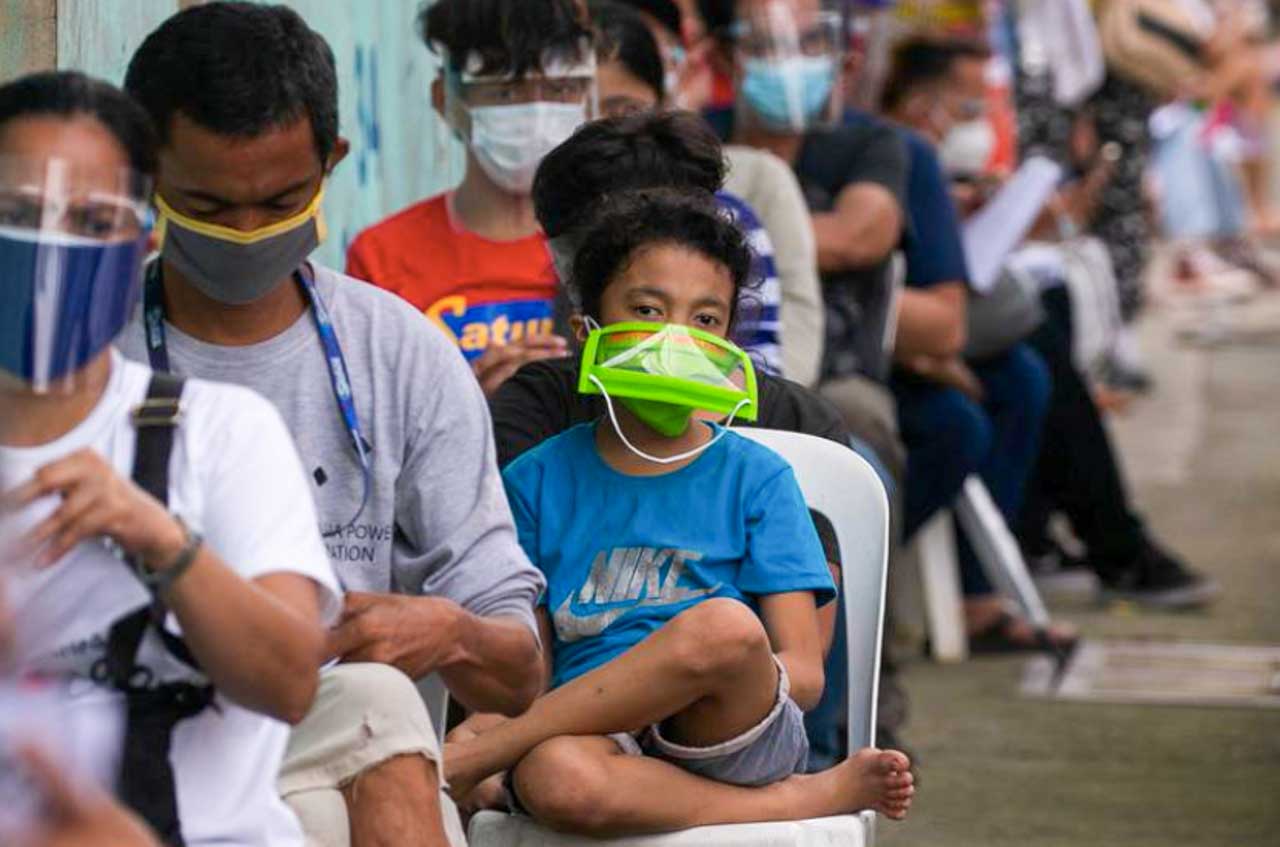 Relato sobre a situação da pandemia nas Filipinas. 