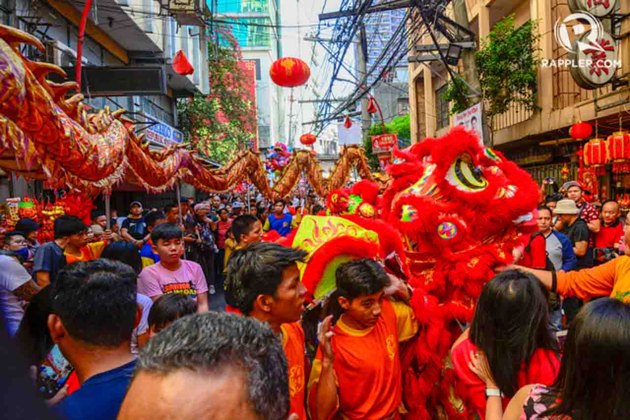 Ano novo Chinês na maior Chinatown do MUNDO: Manila nas Filipinas. 